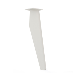 Pied Opale pour table basse coloris blanc