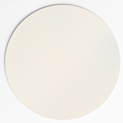 Photo d'échantillon d'acier thermolaqué en blanc