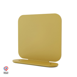 Serre livre en acier doré