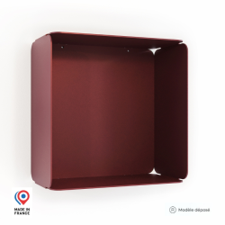 Étagère murale en acier Améthyste coloris red brown