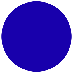 échantillon de couleur bleu