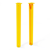 Pieds de table jaunes