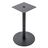Pieds de table haute noirs